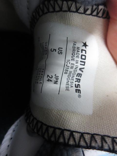 ONVERSE SKIDGRIP�R���o�[�X �X�L�b�h�O���b�v �L�����o�X�X�j�[�J�[ �� 1CJ188 24cm �̎ʐ^9