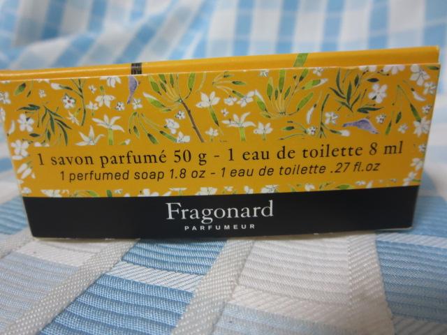 Fragonard �t���S�i�[�� Jasmin Soap&Eau de toilette �W���X�~�� �Ό�50g&����8ml�Z�b�g �̎ʐ^2