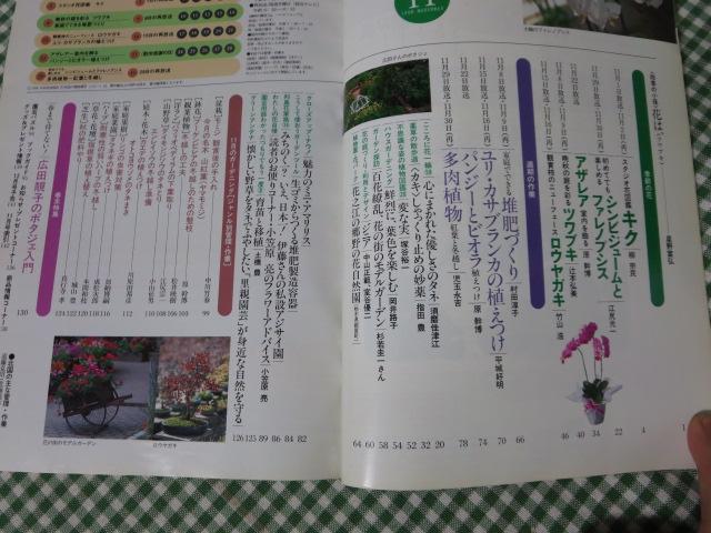 NHK趣味の園芸 1998年11月号 の写真3