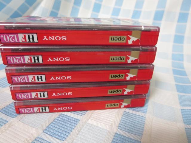 Sony�\�j�[ 120���m�[�}���|�W�V�����J�Z�b�g�e�[�v C-120HFA�~ 5�{�Z�b�g �̎ʐ^2