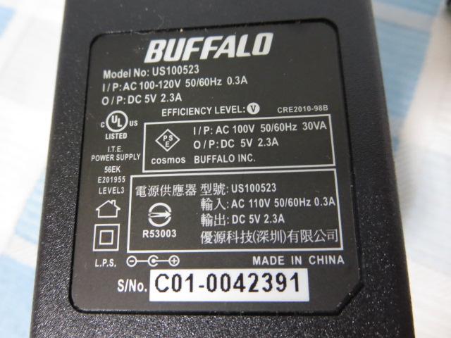 BUFFALO ACA_v^ US100523 DC5V2.3A ̎ʐ^2