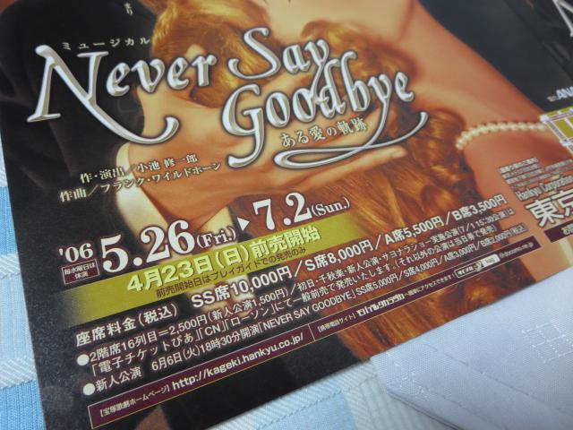 ˉ̌ A4`V2 a悤 Never Say goodbye `܂ ̎ʐ^2