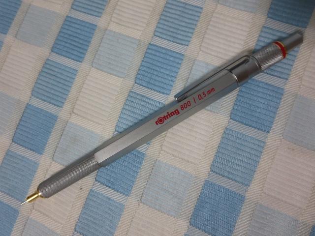 ROTRING���b�g�����O ���}�p�V���[�v�y���V�� 800�V���[�Y 0.5mm �V���o�[ �̎ʐ^1