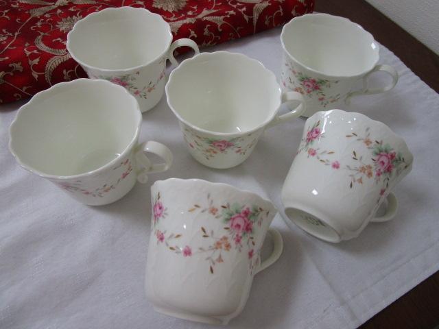 NARUMI BONE CHINA eB[R[q[pJbv 6Zbg \[T[ ԕ t ̎ʐ^1