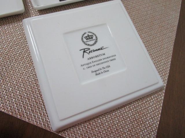 Rosanna ARBORETUM �X�N�G�A�v���[�g DECIDUOUS TREES ���t�� �G�ς�� 3���Z�b�g 16cm ���p�M �̎ʐ^7