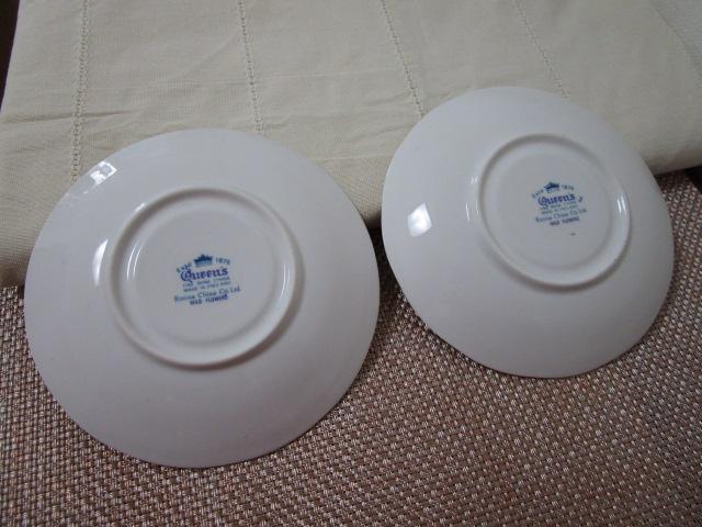 Queen's Rosina China �\�[�T�[�̂� 2���Z�b�g WILD FLOWERS �p���� �̎ʐ^6