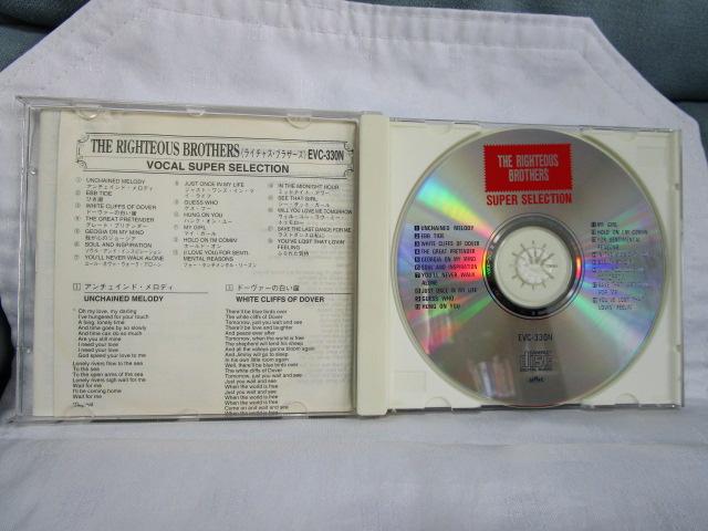 CD THE RIGHTEOUS BROTHERS C`XEuU[Y SUPER SELECTION ̎ʐ^5
