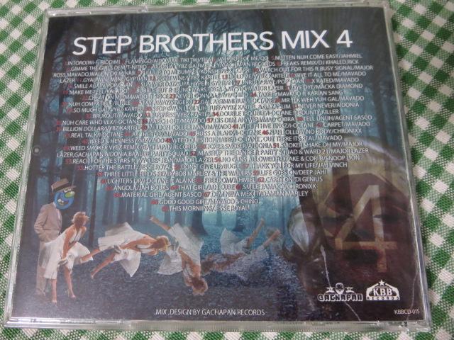 CD Step Brothers Mix Vol.4 / Gachapan Records ̎ʐ^2