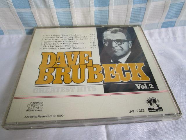 CD DAVE BRUBECK GREATEST HITS VolD2 UEfCEu[xbNEJebg ̎ʐ^2