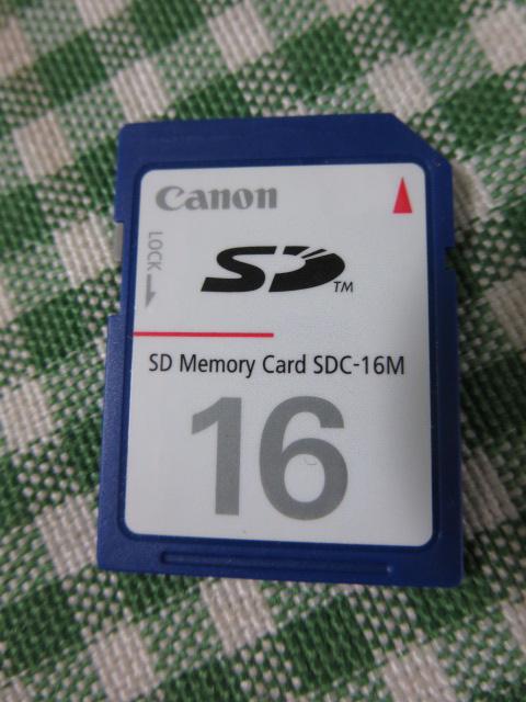 Canon SD[J[h 16MB SDC-16M ̎ʐ^1