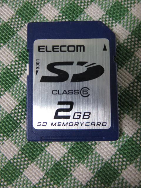ELECOM SD[J[h 2GB Class6 ̎ʐ^1