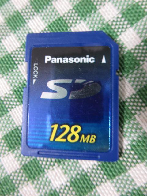 Panasonic SDJ[h 128MB ̎ʐ^1