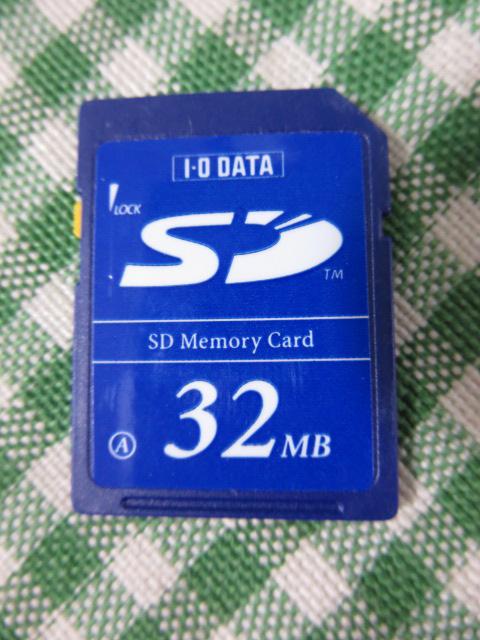 I-O DATA SD[J[h 32MB ̎ʐ^1