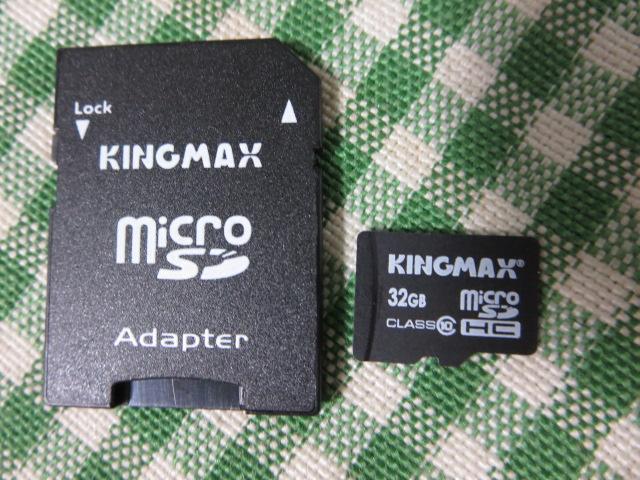 KINGMAX microSDJ[hSDHC 32GB Class10/A_v^t ̎ʐ^1