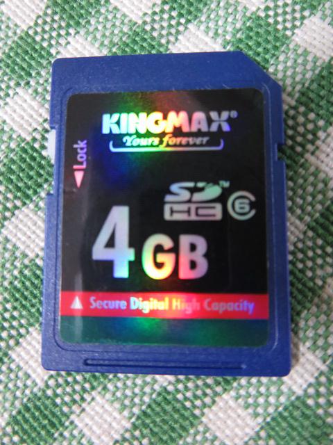 KINGMAX SD[J[h/SDHC 4GB Class6 ̎ʐ^1