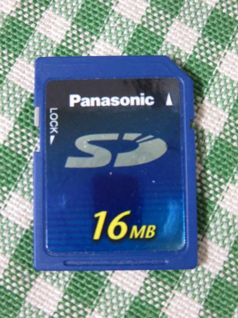 Panasonic SD[J[h 16MB ̎ʐ^1