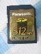 Panasonic SDJ[h PRO HIGH SPEED 512MB RP-SDK512̃TlC