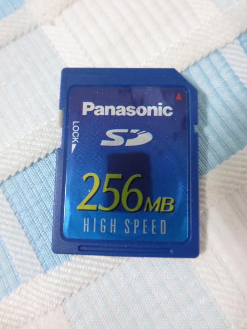 Panasonic SD[J[h 256MB HIGH SPEED ̎ʐ^1