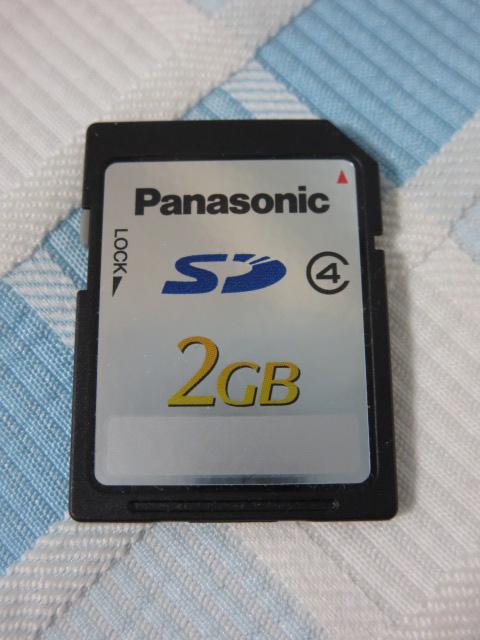 Panasonic SD[J[h 2GB Class4 RP-SDP02G ̎ʐ^1