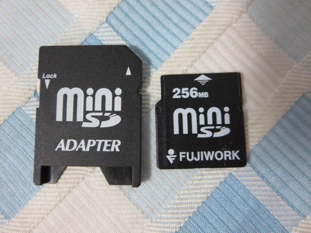 FUJIWORK miniSD[J[h 256MB/A_v^t ̎ʐ^1