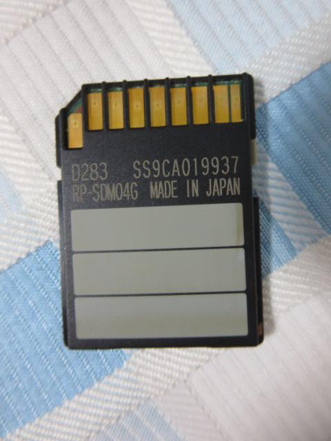 Panasonic SDJ[h SDHC 4GB CLASS4 ̎ʐ^2