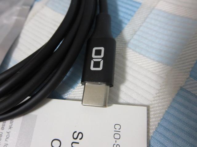 CIO USB-C & Surface �R�l�N�^ 1.5m Type-C CIO-SCPD-1-BK �u���b�N �̎ʐ^2