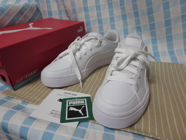 Puma�v�[�} �X�j�[�J�[ V�R�[�g �o���N �v�[�}�z���C�g 24.5cm �̎ʐ^1