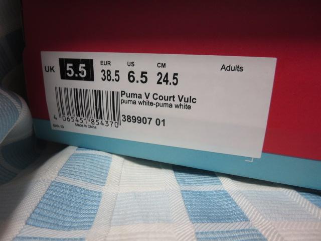 Puma�v�[�} �X�j�[�J�[ V�R�[�g �o���N �v�[�}�z���C�g 24.5cm �̎ʐ^9