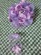 紫花コサージュ 8cmのサムネイル