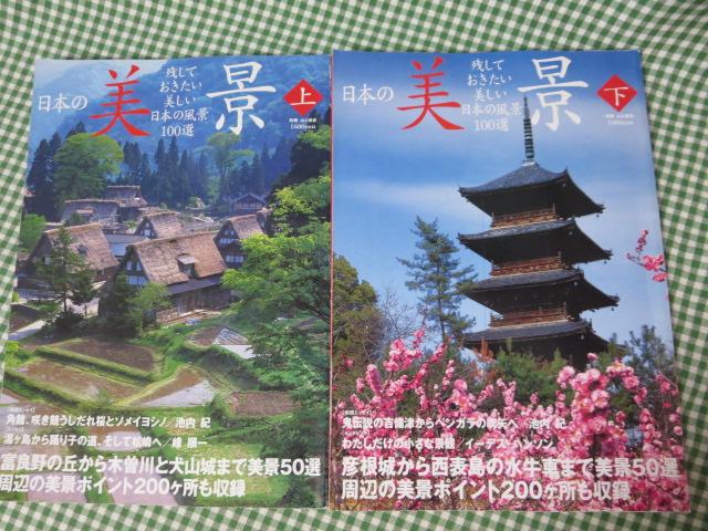 日本の美景 上下巻セット 残しておきたい美しい日本の風景100選 (別冊山と溪谷) の写真1