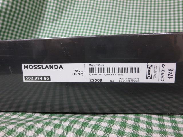 IKEA MOSSLANDA bX_ A[gpI ubN 55~12cm ̎ʐ^4