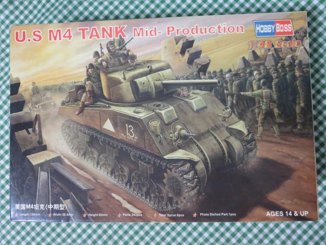 F Hobby Boss 1/48 U.S M4 Tank Mid Production ̎ʐ^6