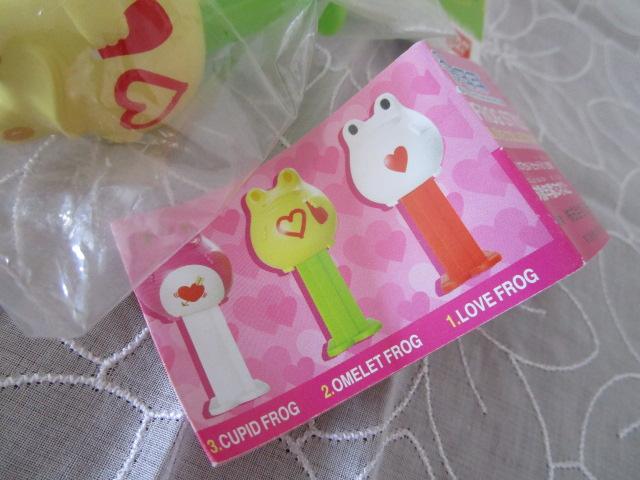 FROG STYLE miniPEZ 4Zbg IWu2.YELLOW PEZ FROGv()  LOVE COLLECTION 3_(1J) ̎ʐ^4