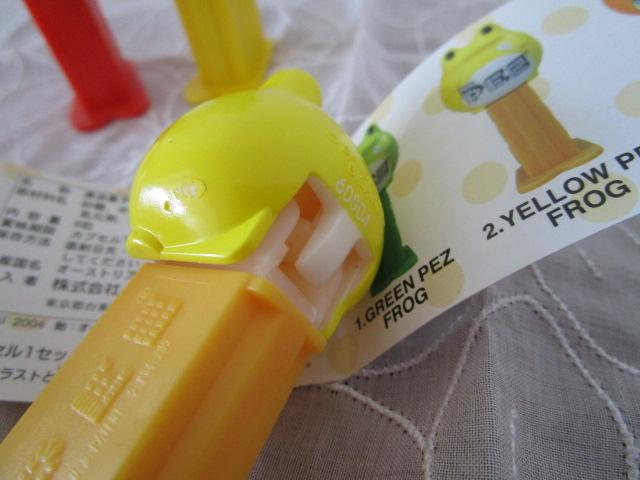FROG STYLE miniPEZ 4Zbg IWu2.YELLOW PEZ FROGv()  LOVE COLLECTION 3_(1J) ̎ʐ^5