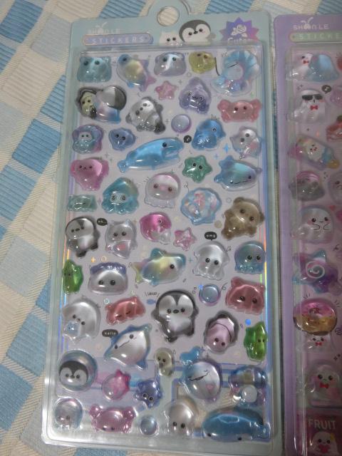 SHANLE STICKERS �Ղ�����L�����N�^�[�V�[�� 4�V�[�g�Z�b�g �̎ʐ^2