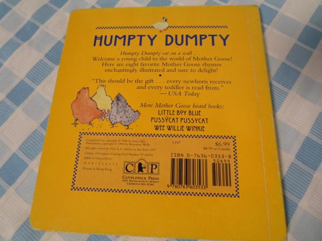 HUMPTY DUMPTY and Other Rhymes ̎ʐ^2