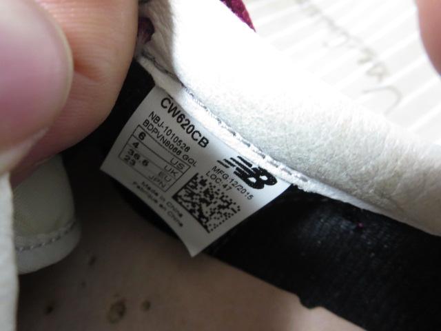 New Balancej[oX fB[XXj[J[ 23cm CW620 bh  ̎ʐ^7