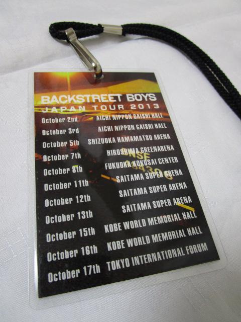 obNXg[g{[CY BACKSTREET BOYS JAPAN TOUR 2013 cA[pX v~AV[g ̎ʐ^3