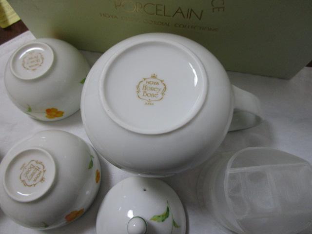 HOYA Honey Bone ���_�����푵 �|�b�g&�J�b�v5 ���F�̃r�I���� ��CHINA CORDIAL COLLECTIONS TGK0678 �̎ʐ^9