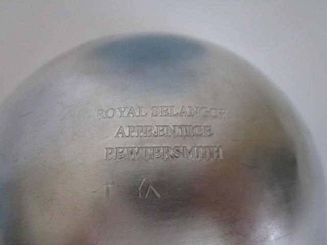 CZS[ Royal Selangor Apprentice Pewter Smith Bowl {E  ̎ʐ^6