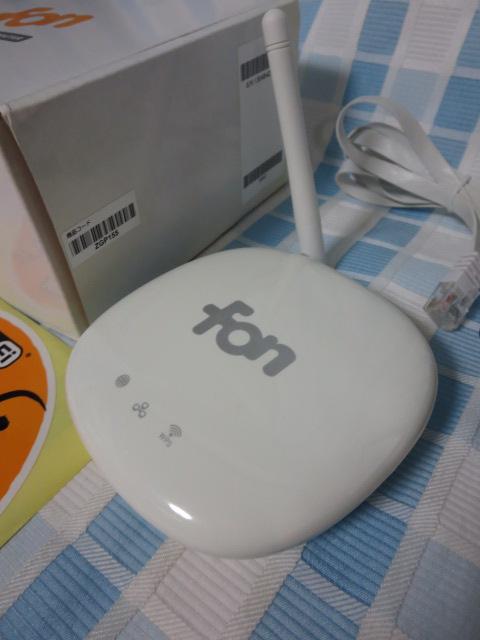 fon Wi-Fi LAN[^[ FON2405E \tgoN ̎ʐ^2