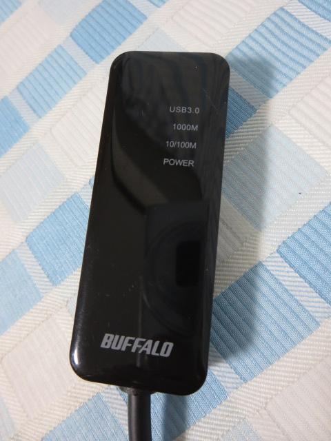 BUFFALO �o�b�t�@���[ GIGA�Ή� �L��LAN�A�_�v�^�[ USB3.0 LUA4-U3-AGTE-NBK �̎ʐ^2