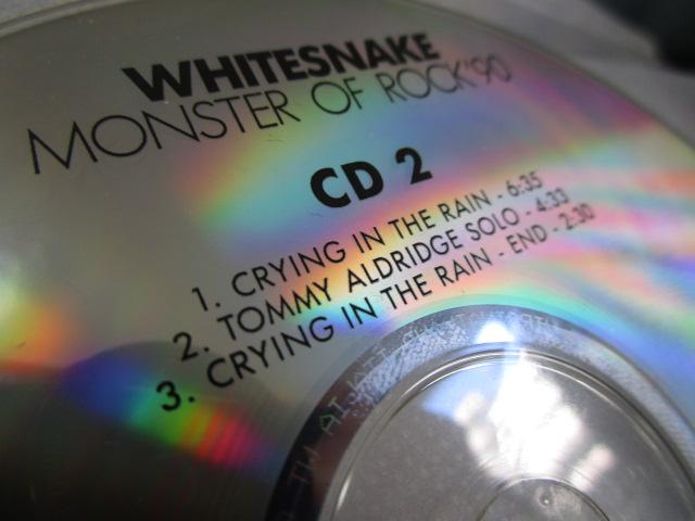 CD2g fBXN̂ WHITESNAKE MONSTER OF ROCK'90 ̎ʐ^5