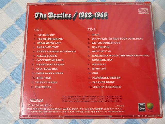 CD2���g The Beatles 1962-1966 �U�E�r�[�g���Y �̎ʐ^2