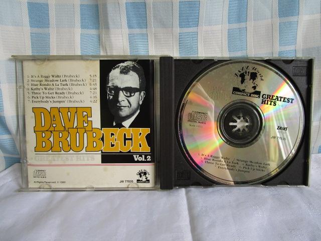 CD DAVE BRUBECK GREATEST HITS VolD2 UEfCEu[xbNEJebg ̎ʐ^4