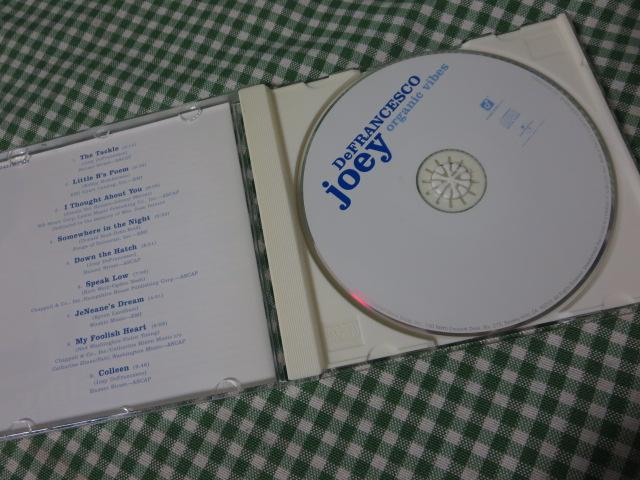 CD Organic Vibes Joey De Francesco ̎ʐ^3
