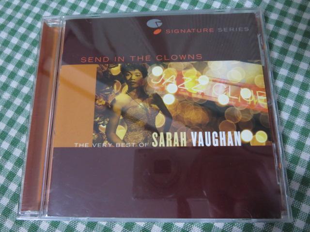 CD Jazz Signatures Send in the Clowns: Very B.O. SARAH VAUGHAN ̎ʐ^1