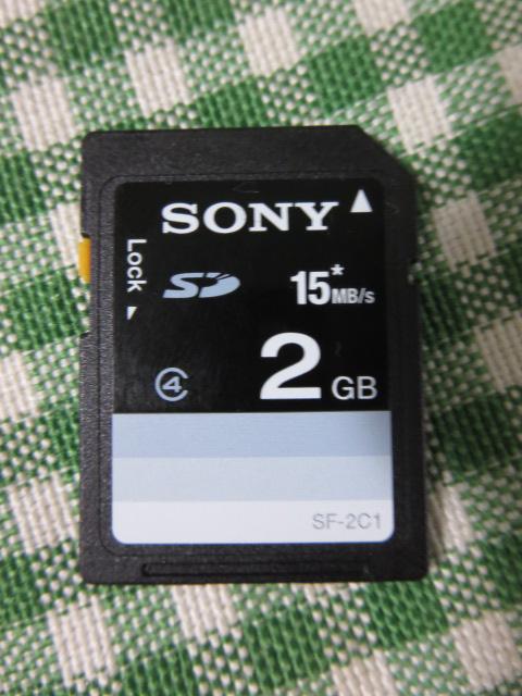 Sony SDJ[h 2GB 15MB/s Class4 SF-2C1 ̎ʐ^1