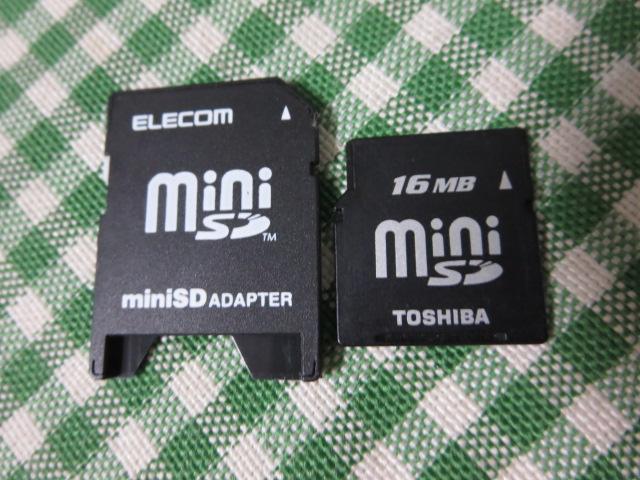  miniSDJ[h 16MB SD-S16SH+A_v^ ̎ʐ^1