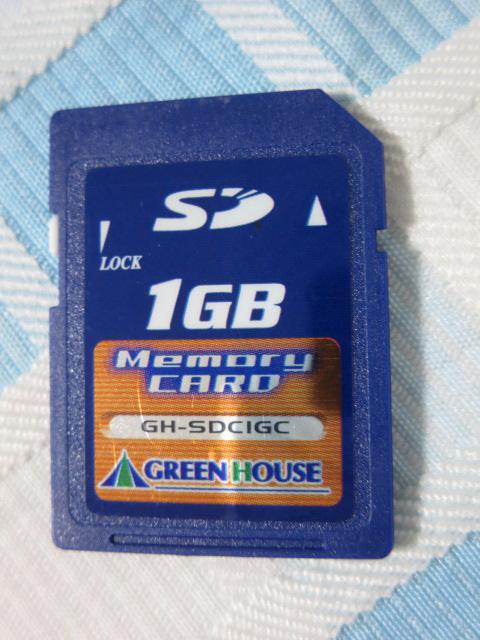 GREEN HOUSE SD[J[h 1GB ̎ʐ^1